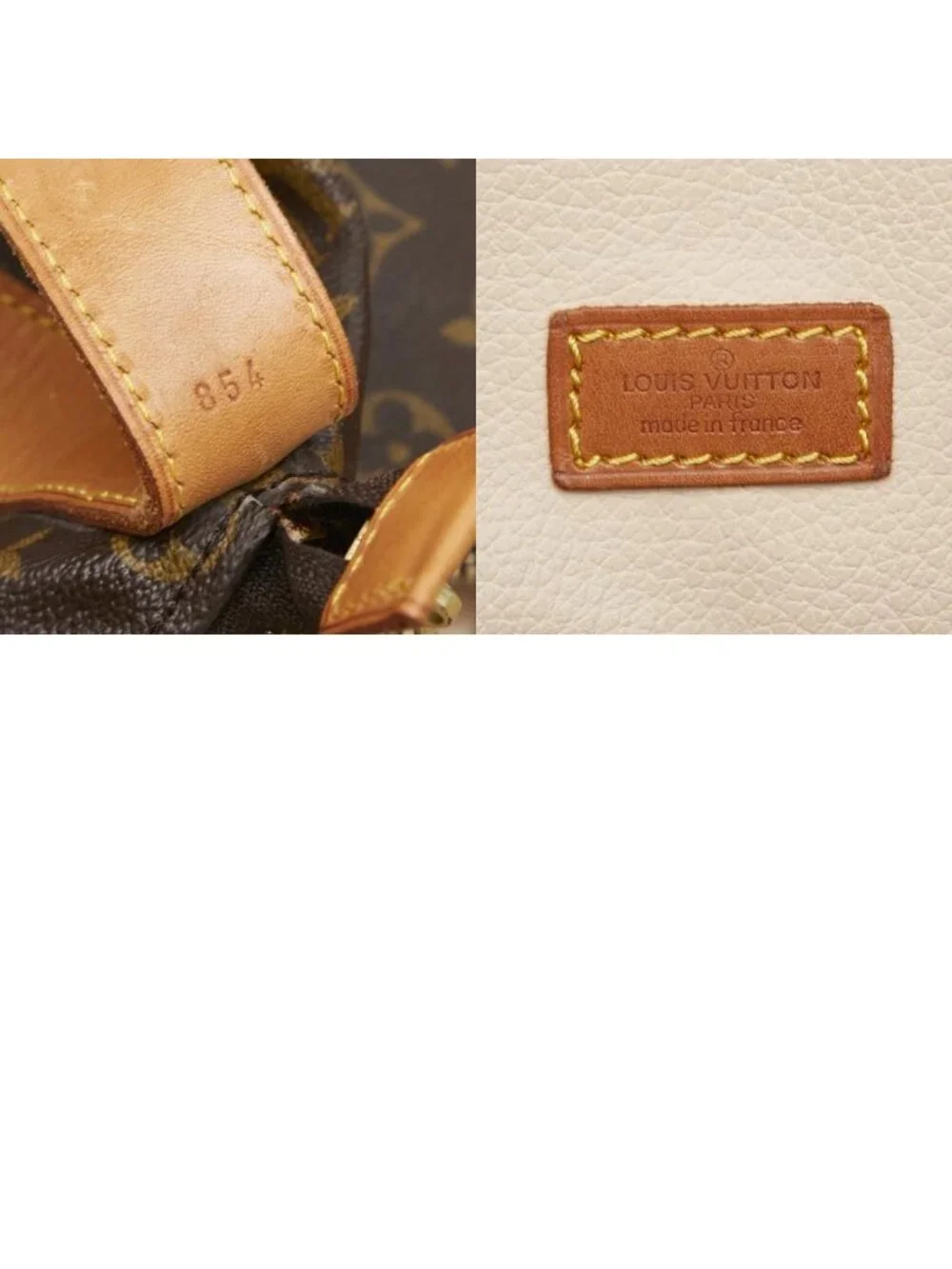 Louis Vuitton Monogram Cruise 50 Boston Bag Brown Leather